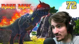 JE FAIS MONTER LA RAGE DE MON CARCHARODON AU MAX ET JE TAME HUGGY WUGGY !! [ARK Episode 72]