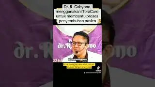Dr Cahyo menggunakan Tehnologi Itera Care Untuk penyembuhan Pasien