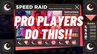 Don't Do Speed Raid Before You Watch This Video! The Best Tips in Anime Dimensions👌| 2023
