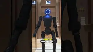 El humanoide PHBOT M1 emerge saltando como un h&eacute;roe de pel&iacute;cula. #robot #realidadimpresionante #ia