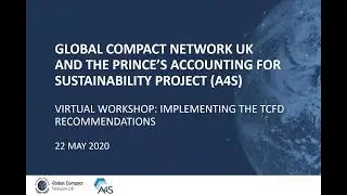Virtual Workshop: Implementing the TCFD Recommendations