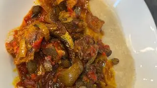 Ekuru! Baked Bean Pudding with pepper sauce! Traditional Twins Meal in YorubaLand