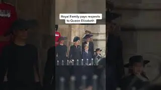 Royal family pays tribute: curtsies & bows at westminster abbey