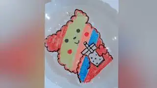 Magic Art With Tissue Paper #art #diy #magic #colors #satisfying #easyhacks #kawaii