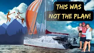 We Lost Our Screecher Stay &mdash; MID SAIL! Real-Time Problem Solving | Sailing with the Jameses (Ep 141)
