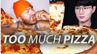 Mukbangers DEVOURING PIZZA