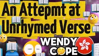 🤔 &lsquo;An Attempt at Unrhymed Verse&rsquo; by Wendy Cope U65 S3 Boys Solo Verse 第77屆香港學校音樂節