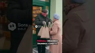 Dziadek wydaje c&oacute;rkę za mąż bogatemu Amerykanowi🤣 #sora #aivideo #śmieszne #dziadek #polska