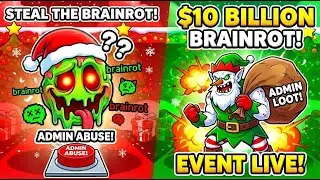 NEW CHRISTMAS EVENT SECRET CODES ADMIN ABUSE IN STEAL THE BRAINROT FORTNITE!