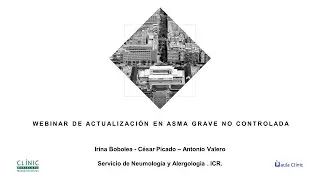 WEBINAR DE ACTUALIZACIÓN EN ASMA GRAVE NO CONTROLADA