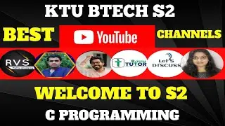 KTU BTECH S2  BEST YOUTUBE CHANNEL| MR ENGINEER