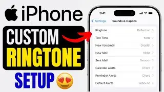 iPhone Custom Ringtone Setup | Ringtone Change Trick | Mobile Sound Personalization