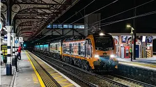 Maiden Run! GBRf Class 99 Locos on the ECML | 99001, 69014 & 69013 on 4Q90 at Grantham (23/07/25)