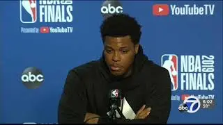 kyle lowry shoved by warriors investor