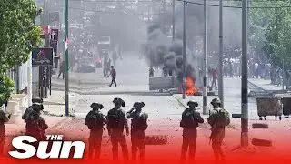 Live: Palestinians stage anti-Israel protests in Bethlehem