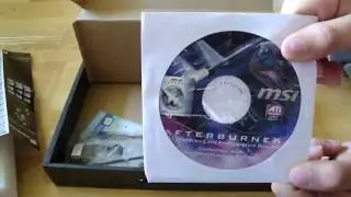 MSI R5970 (ATi Radeon HD 5970) unboxing (no talking version)