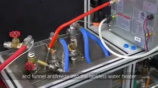 How to add antifreeze into RV tankless water heater   丨Fogatti RV Tankless Water Heater Operations