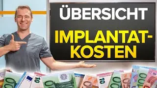 Was kosten ZAHNIMPLANTATE? komplette KOSTENÜBERSICHT für alle Implantatversorgungen ✅