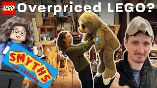 Visiting a HUGE Antique centre & LEGO Shopping - Strange hats and GIANT plushies Holiday Vlog Part 1