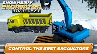 Snow Heavy Excavator Simulator (by Larrea Apps) Android Gameplay [HD]