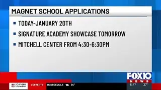 Magnet School applications are open until Jan. 20