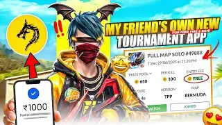 MY FRIEND'S OWN BEST TOURNAMENT APP FOR FREE FIRE 🤑🔥 | Best Tournament App For Free Fire 2026 🤑💯✅