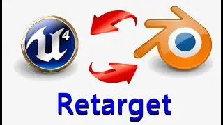 Переносим персонажа из Blender в Unreal Engine Retarget Pers + Bonus