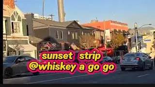 Johnny X the rocker sunset strip whiskey a go go #whiskeyagogo #sunsetstrip #westhollywood 