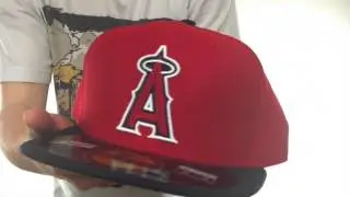 Angels 'MLB DIAMOND ERA' 59FIFTY Red/Navy BP Hat by New Era