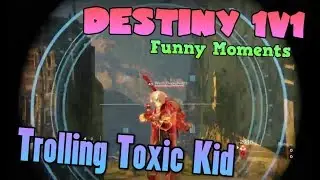 TROLLING TOXIC KID IN 1V1! Salty Trash Talker Gets Exposed - Destiny Funny Moments