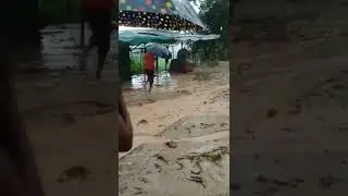 #nagrota Bagwan heavy rain fall  after landslide blocked Mandi pathankot national highway