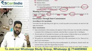 CS Professional EGAS : Introduction by CS Praveen Choudhary | Old Syllabus Demo Video | Ethics