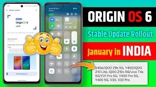 Origin OS 6 India Rollout Date - Vivo T4X/iQOO Z10X, Vivo V40e/iQOO Z9S, Vivo Z10 Lite/iQOO Z10 Lite