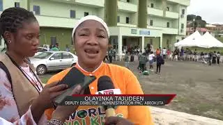 PHYSIOTHERAPY DEPARTMENT, FEDERAL MEDICAL CENTRE ABEOKUTA MARKS WORLD WALKING DAY IN GRAND STYLE