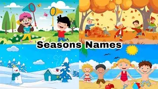 Learn the 4 Seasons with Fun and Easy Names for Kids! | MEEMO LEARNING |