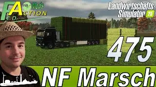 LS25 🚜 475 NF Marsch 4fach Unmengen an Ballen sammeln #landwirtschaftssimulator25 #letsplay