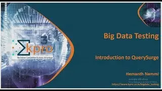 Introduction to QuerySurge Column Level Part 1