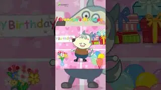 🧁 Grandpa's Birthday| Happy Birthday song| 🙉 Kid songs by Sconnect Music