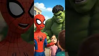 Hulk & Spider-Man Team Up | Fun Superhero Story for Kids