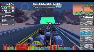 Zwift - Race: Stage 3: Rolling With ENVE: Jurassic Cost || Advanced (A)