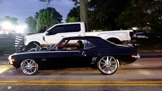 Soufside Sundays ATL Car Meet, Muscle Cars, Hellcats Lowriders, Burnouts, Street Action! Part 2