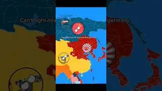 💀 WW3 nutshell video | The Allies vs Axis power | [Part 7] #countryballs #shorts #war