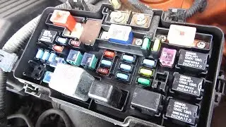 Описание блока предохранителей Honda Element