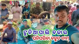 🔴 ଟୁନିଆପାଲି ବଜାର TUNIAPALI jhirdapali Bonaigarh!! ବଜାର ରେ ପନିପରିବା ବହୁତ ଦାମ !! Sundargarh.odisha
