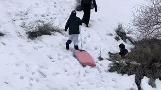 Frazier Park Snow Day