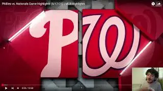 Reacting To Phillies vs. Nationals Game Highlights | 2025 MLB Season