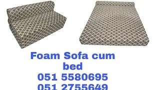 Foam sofa cum bed@DiamondSupremeFoamOfficial