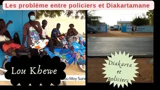 Li Diakartamane yi wakhe si sene Problème AK   policier yi AK wa mairie Bou bekemer