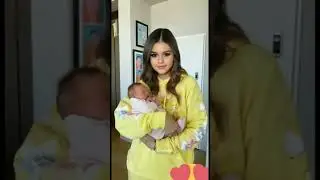 Selena Gomez With Her Cute Baby