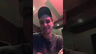 Brendon Urie Instagram Live Stream, October 28, 2018